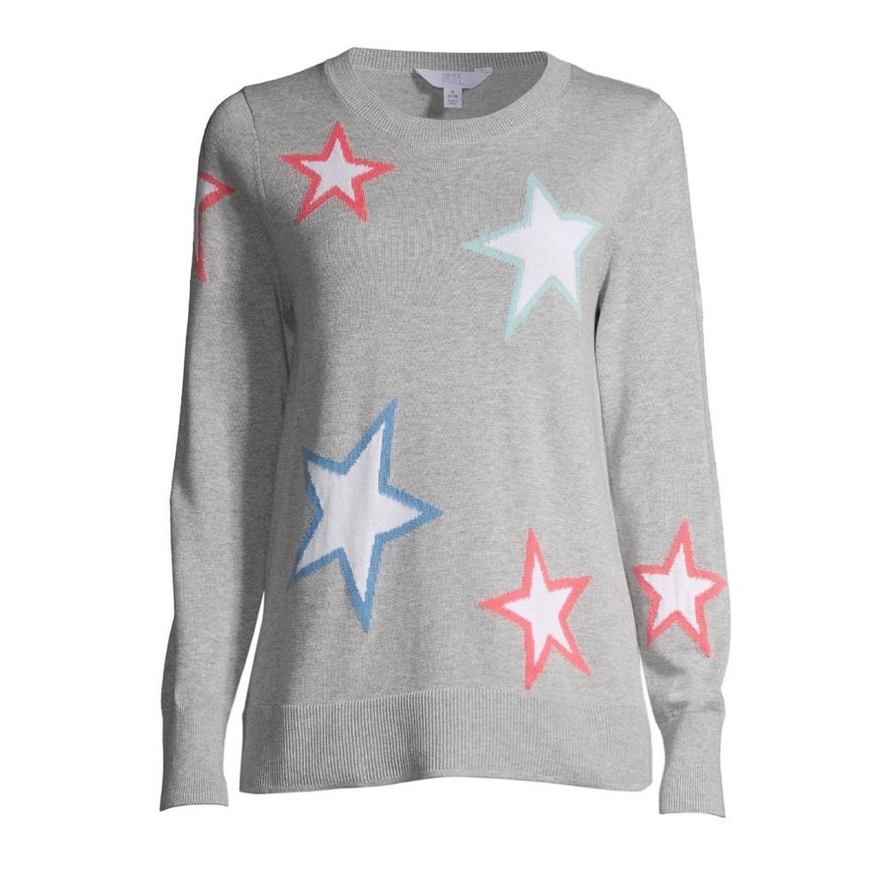 NWT - Grey Star Sweater
